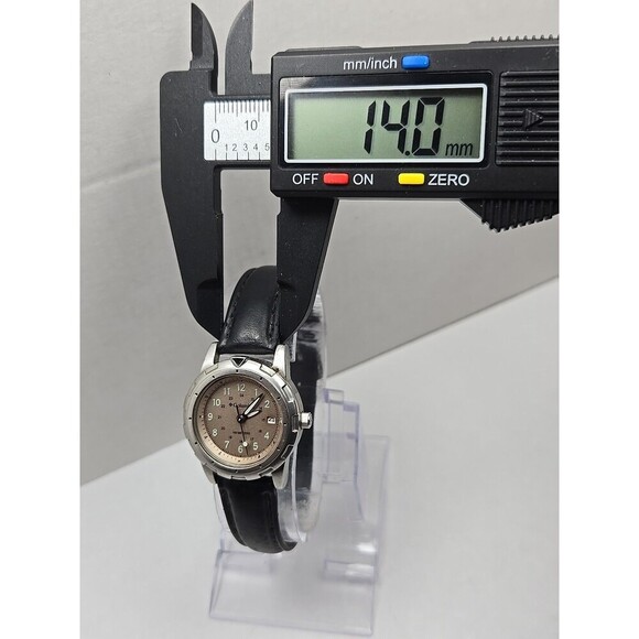 Columbia CL 7017 Watch Quartz New Battery 100M Stainless Steel Date Lume 24 Hour - Picture 9 of 13